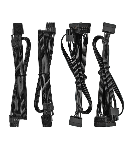 Блок питания серверный 600W ExeGate ServerPRO-600PAS (ATX, APFC, КПД 80% (80 PLUS), 12cm fan, 24pin, 2x(4+4)pin, 4xPCI-E, 6xSATA, 4xIDE, Cable Management, black)