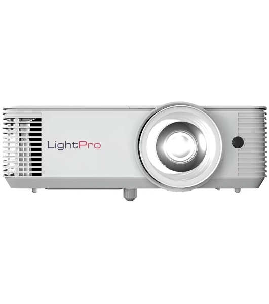 Проектор INFOCUS IN0024ST DLP, XGA, 3800 lm, 30 000:1, 0.62:1, 2xHDMI 1.4, VGA in/out, S-Video, 3.5мм in/out, USB-A, RS-232, лампа 15 000ч.(ECO mode), 10W, 27дБ, 2,9 кг, БЕЛЫЙ