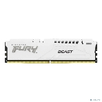 Оперативная память Kingston Fury Beast, DDR5, 16Gb (1x16Gb), 6000MHz, CL36, DIMM, с радиатором, белый, фото14