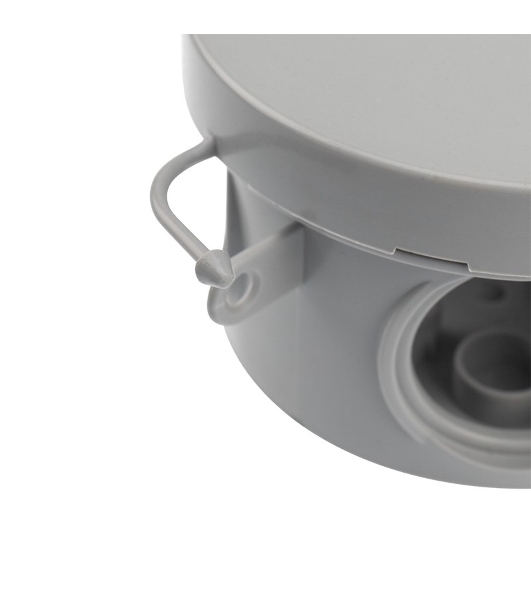 Коробка распаячная Rexant ОУ, D 85х40 мм, IP54 (УПр 85/40.1.3)