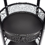 Этажерка Domfy DHC-FC30862 34.2x34.2x83.6 см, d=34.2 см черный, фото9