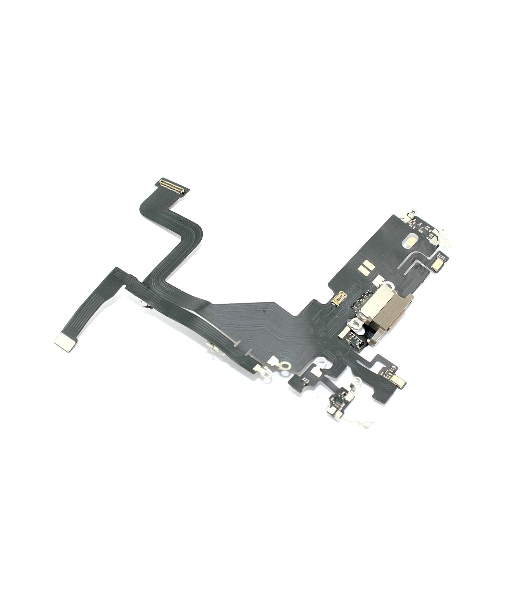 Шлейф с разъемом зарядки и микрофоном для Apple iPhone 13 Pro, золотистый