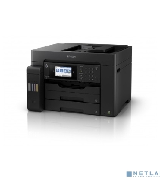 МФУ струйное Epson L15150, (A3, ADF, duplex, 35 стр./мин., Ethernet, Wi-Fi черный)