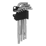 Набор ключей имбусовых Torx-Tempered Сибртех TT10-50, CrV, 9 шт., удлиненные, фото10