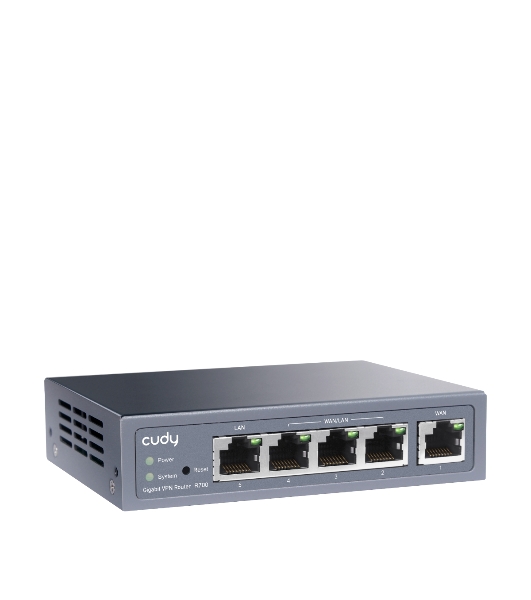 Маршрутизатор Cudy R700, 1×WAN + 3×WAN/LAN + 1×LAN
