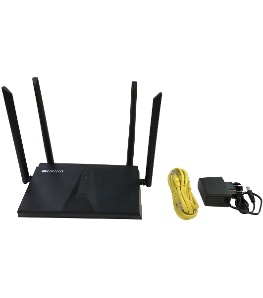 Двухдиапазонный Wi-Fi 6 маршрутизатор AX1800, 1x1000Base-T WAN, 3x1000Base-T LAN, 4 внешние антенны 5 dBi