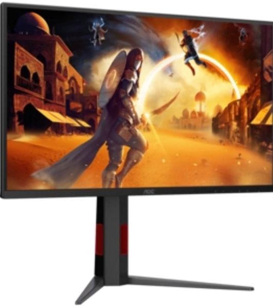 Монитор 24.5' AOC 25G4S Fast IPS 1920x1080, 310 Гц, 1 мс, 16:9, 400 кд/м², DP 1.4, 2xHDMI 2.0, DisplayHDR 400, Adaptive-Sync, черный
