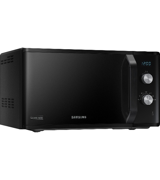 Микроволновая печь Samsung MS23K3614AK черный, 23 л, 800 Вт, переключатели - поворотный механизм