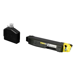 Картридж Sakura TK5140Y для Kyocera Mita, желтый, 5000 к.