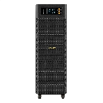 Источник бесперебойного питания On-line ExeGate PowerExpert TL-575-10kVA.240V.LCD.AVR.T.USB.RS232.SNMP 10000VA/10000W, On-Line, PF=1, LCD, клеммы, RS232, USB, SNMP-slot, встроенные батареи 12V 7.2Ah -20шт, возможность подключения до 4 внешних батарейных блоков 240В, Tower, металлический корпус на колесиках, черный, фото6
