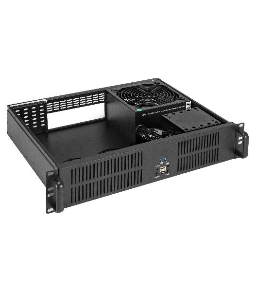Серверный корпус ExeGate Pro 2U350-33 (RM 19', высота 2U, глубина 350, БП 900PAS, 2хUSB+1х USB3.0)