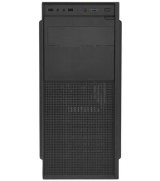 Компьютерный корпус Accord A-300 черный без БП ATX 1x120мм 2xUSB 2.0 1xUSB 3.0 audio