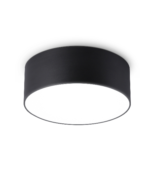 Потолочный светодиодный светильник Ambrella light FV5514 BK черный LED 15W 4200K D120*58 (Без ПДУ)