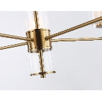 Люстра Ambrella light LH56011/5 BS/FR латунь/белый матовый E14*5 max 40W D640*1260, фото4