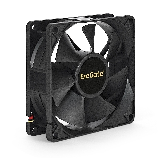 Вентилятор для корпуса ExeGate ExtraPower EP08025S2P черный, 80 мм, 2800 об/мин, 29 дБ, 2 pin