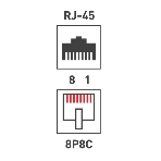 Розетка компьютерная Rexant 1-м ОП RJ45 CAT 5E бел., фото3
