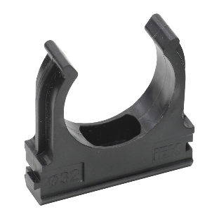 Держатель d32мм IEK CTA10D-CF32-K02-050-PCS (упак.:50шт) черный