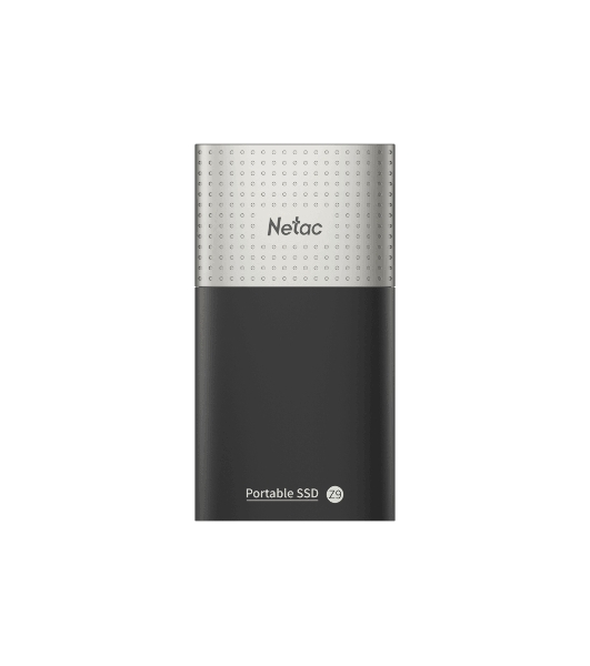 Внешний SSD Netac Z9, 2TB, USB 3.2 Gen 2 Type-C, R/W 550/480, черный