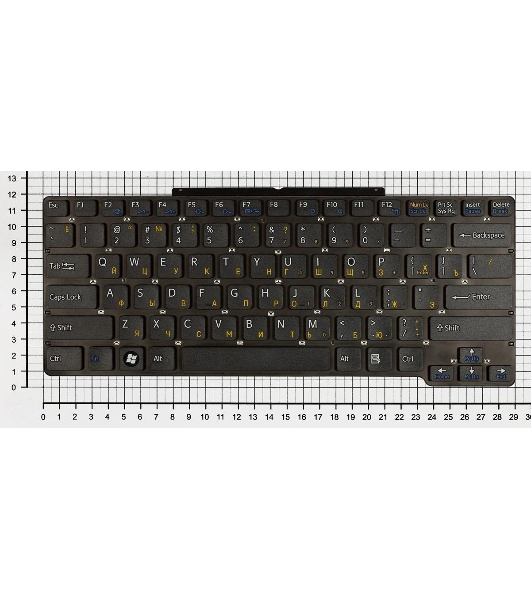 Клавиатура для ноутбука Sony Vaio VGN-SR черная