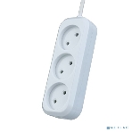 Сетевой удлинитель Perfeo без заземления 'RU POWER',PF_B4064 (7,0 м, 3 розетки, белый (Р16-012)), фото 1