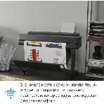 Плоттер струйный HP Designjet T630, A1, цветной, 24', 610 мм, 2400x1200 dpi, USB, Gigabit Ethernet, WiFi, фото50