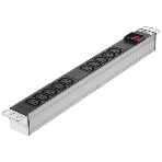 Блок розеток Rem-10 без шнура с фил. и инд., 10 IEC 60320 C13, вход IEC 60320 C14, 10A, алюм., 19' (R-10-10C13-FI-440-Z), фото7