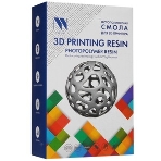 Фотополимерная смола NVPrint Standard Resin Clear Blue для 3D печати 1 кг (бут), фото3