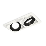 Комплект встраиваемого поворотного светильника Ambrella light XC7663021 SWH/PBK белый песок/черный полированный MR16 GU5.3 (C7663, N7031), фото3
