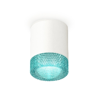 Светильник Ambrella Light XS6301043 SWH/BL белый песок/голубой MR16 GU5.3 (C6301, N6153)