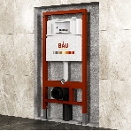 Инсталляция BAU PRO для подвесного унитаза с клавишей смыва BAU Soul, белая, фото11