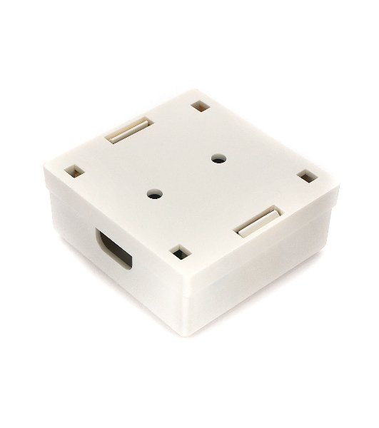 Монтажное оборудование Розетка Gembird NAS214 RJ-45 кат.STP 5e внешняя экранированная 2 порта, 110&Krone