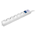 Сетевой фильтр Power Cube 1,9 м 6 розеток (белый) 16B/3,5 кВт, фото4