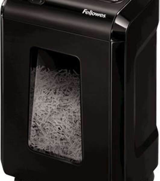 Шредер Fellowes Powershred 92Cs FS-1719301 P-4, 4х38мм, 18лст., 25лтр., уничтожает: скобы, карты, скрепки, CD