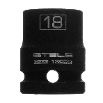 Головка ударная шестигранная Stels 18 мм, 1/2', CrMo, фото5
