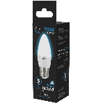 Лампа светодиодная Gauss 103102310 9.5Вт цок.: E27 свеча 220B 6500K св. свеч. бел. хол. (упак.: 10 шт), фото5