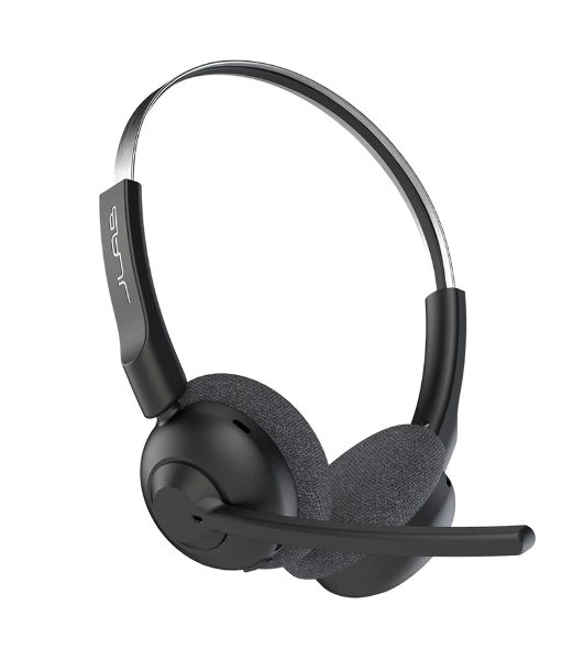 Гарнитура JLab GO Work Pop Wireless Headphones чёрный, беспроводная, Bluetooth, до 50 ч
