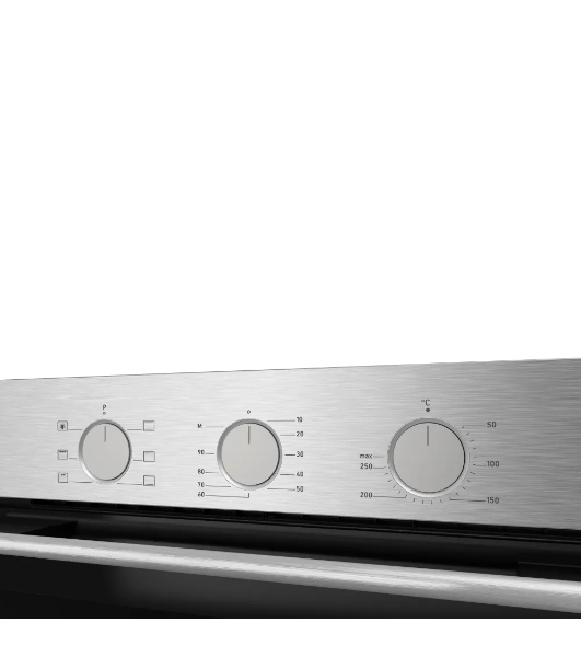 Духовой шкаф электрический Kuppersberg HF 603 BX 60 см, 80 л, High-Tech, 6 режимов, паровая очистка, черный + нерж. сталь