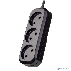 Сетевой удлинитель Perfeo без заземления 'RU POWER', PF_B4068 (7,0 м, 3 розетки, черный (Р16-012)), фото 1