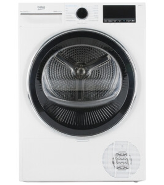 Сушильная машина Beko B5T69233 белый, 9 кг, сушка - тепловой насос, программ - 15, 59.8 x 84.6 x 60.5 см