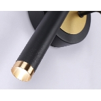 Настенный светодиодный светильник Ambrella light FL51652/1+1 BK/GD черный/золото 10W 4200K 500*227*90, фото7