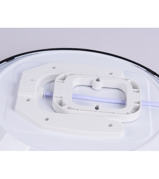 Потолочный светодиодный светильник Ambrella light FZ1235 BK черный IP44 48W 6400К D450*55 (Без ПДУ)