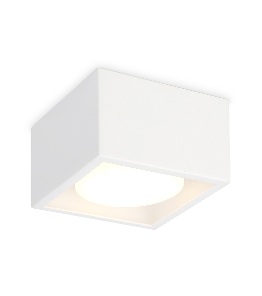 Светильник накладной TN70825 WH белый GX53 max 12W 100*100*60