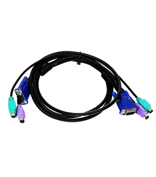 Переключатель D-Link DKVM-CB Кабель KVM длиной 1,8 м с разъемами PS2