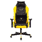 Кресло Knight Neon черный/желтый, экокожа, 120 кг, механизм качания, фото32