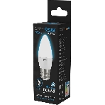 Лампа светодиодная Gauss 103102310 9.5Вт цок.: E27 свеча 220B 6500K св. свеч. бел. хол. (упак.: 10 шт), фото4