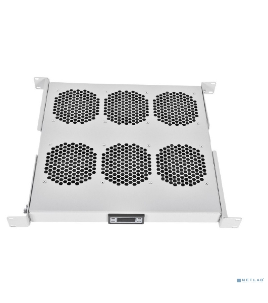 Модуль вентиляторный 19' 1U, 6 вентиляторов, регул. глубина 390-750 ммс контроллером