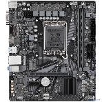 Материнская плата Gigabyte H610M H V3 DDR4, LGA 1700, Intel H610, 2xDDR4, 4xSATA, 1xM.2, 1xPCIe 4.0 x16, 1xPCIe x1, 1xHDMI, 1x 1Gb LAN, 2xUSB-A 3.2 Gen 1, 4xUSB-A 2.0, 3x 3.5 мм, 7.1, mATX, фото4