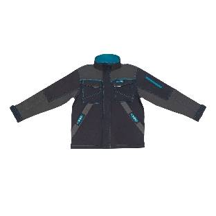 Куртка профессиональная рабочая, 97% хлопок 3% спандекс, L Gross