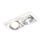 Комплект встраиваемого поворотного светильника Ambrella light XC7663022 SWH/PSL белый песок/серебро полированное MR16 GU5.3 (C7663, N7032), фото3