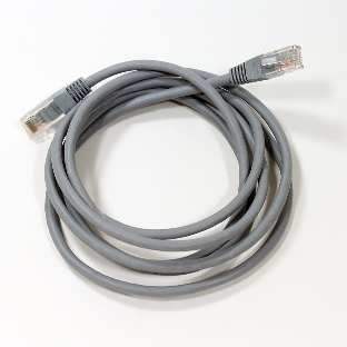 Патч-корд 2м 'Telecom' UTP cat.5е RJ45, литой, серый, NA102--2M